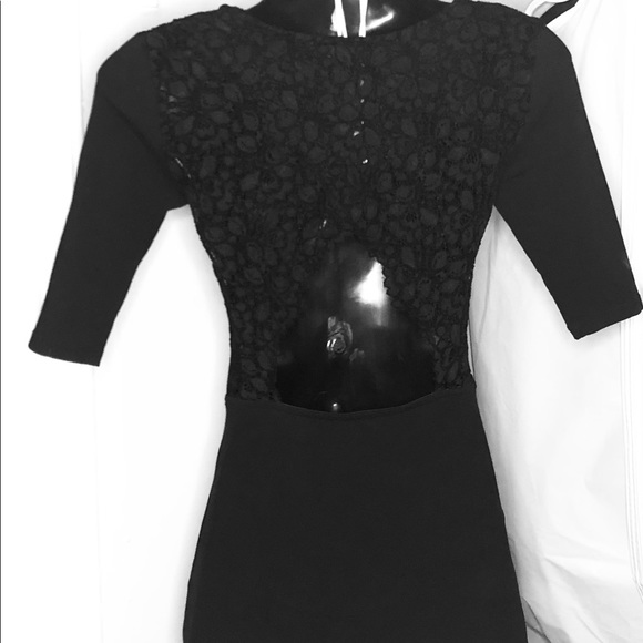 Talula Aritzia Black Howey Dress sz XXS - Picture 7 of 9